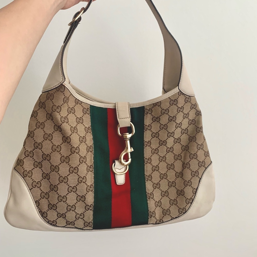 「Sold」Gucci Jackie 1961 shoulder bag Authentic